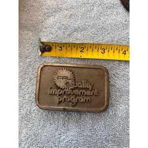 Vintage FPL Belt Buckle